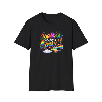RAINBOW ENERGY ONLY - Unisex Softstyle T-Shirt