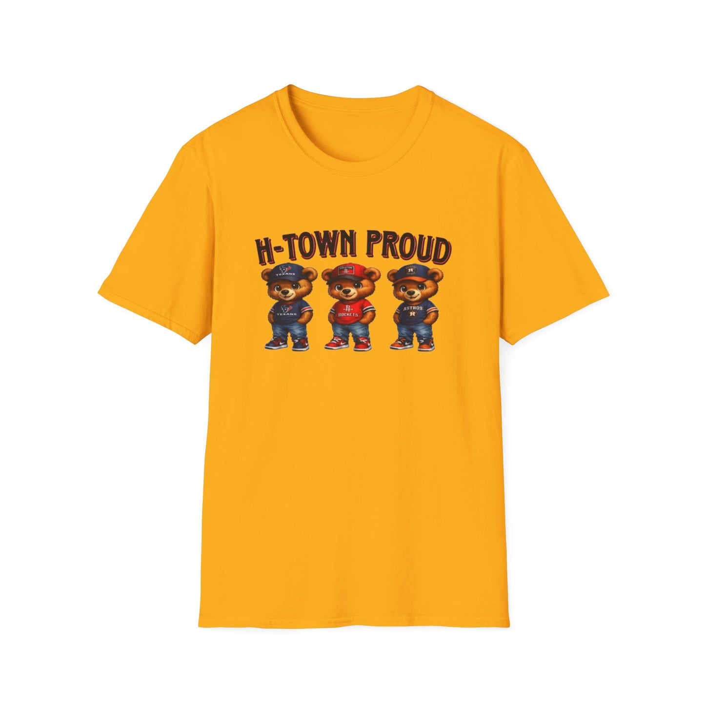 H-TOWN PROUD BEARS - Unisex Soft Style T-Shirt
