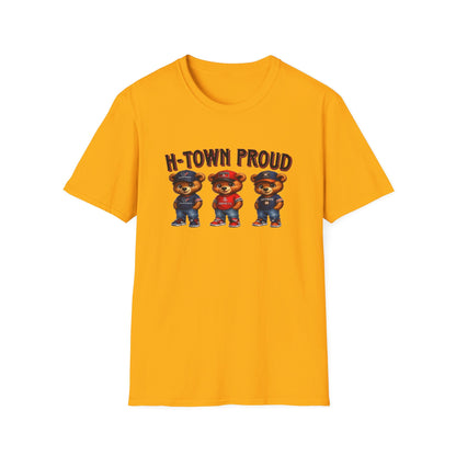 H-TOWN PROUD BEARS - Unisex Soft Style T-Shirt