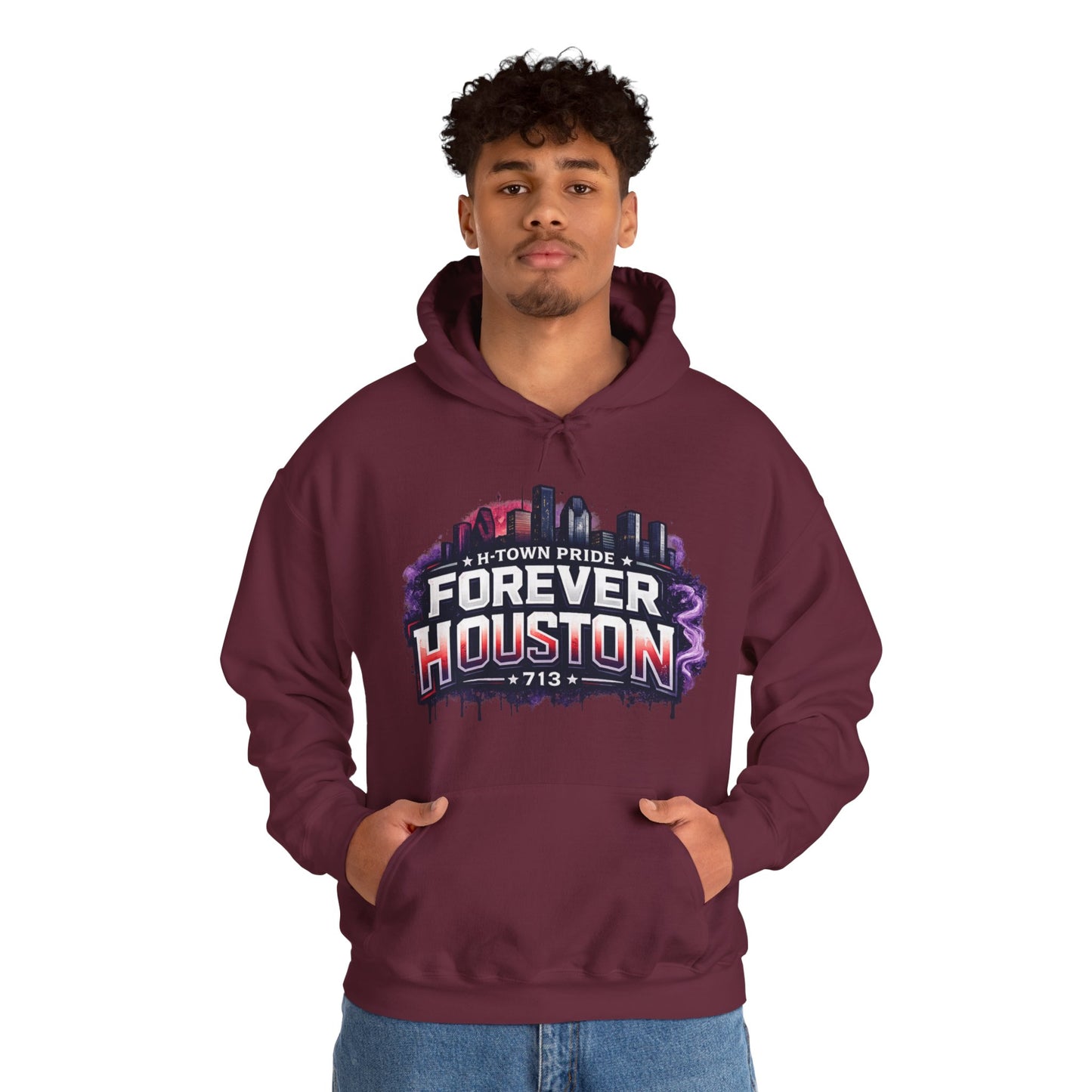 Forever Houston Hoodie | H-Town Pride Pull-Over Hoodie