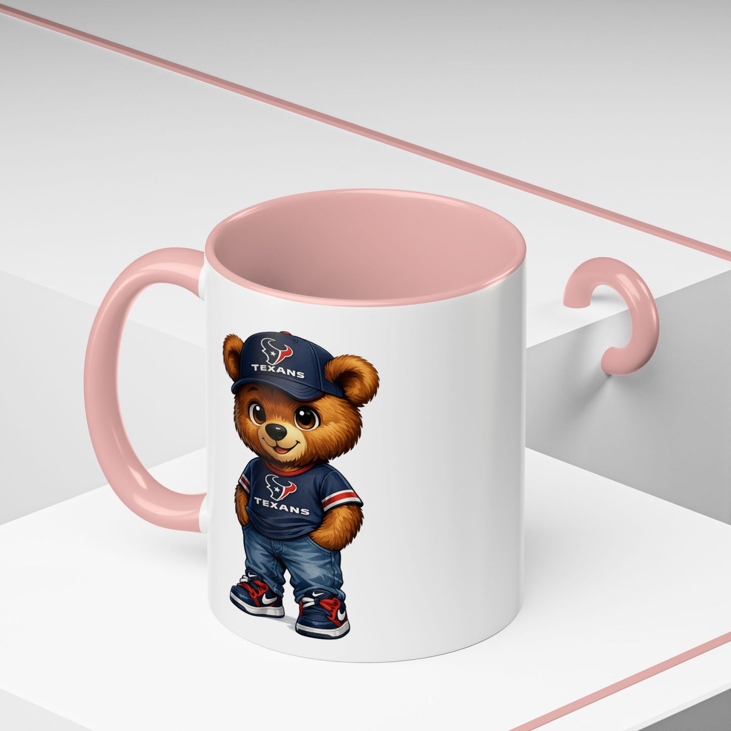 BERRY - REPPIN THE TEXANS - Accent Coffee Mug (11, 15oz)