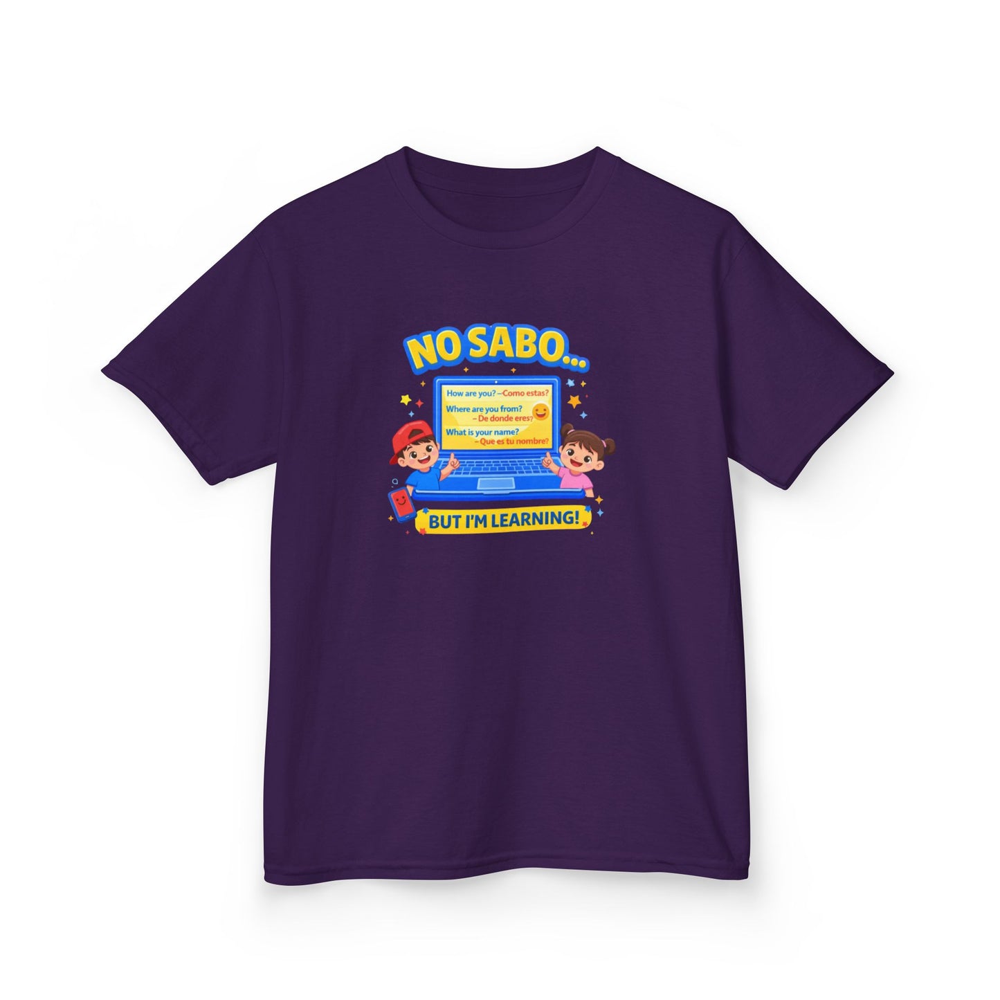 NO SABO-BUT I'M LEARNING - Kids Cotton™ Tee