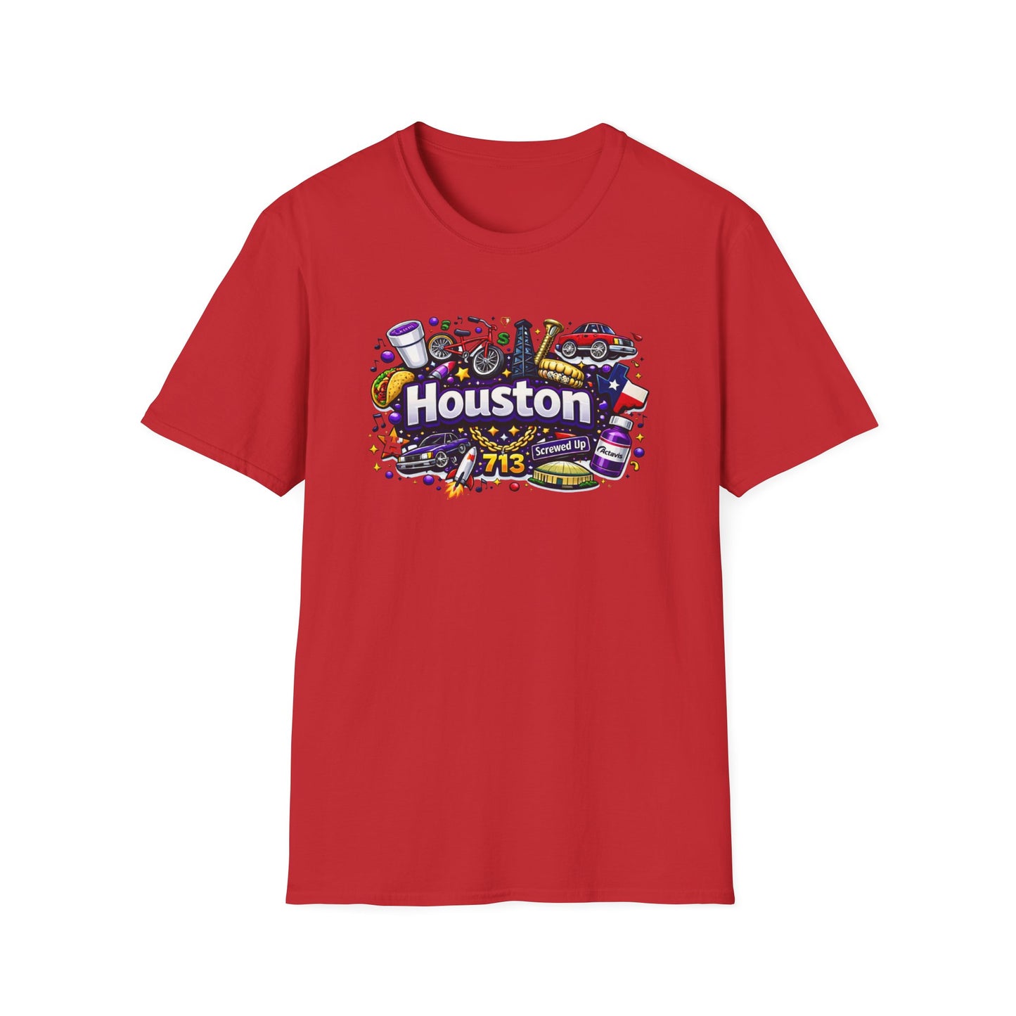 HOUSTON - Unisex Soft Style T-Shirt