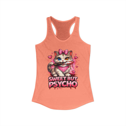 SWEET BUY PSYCHO – Women's Ideal Racerback Tank