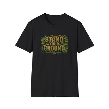 STAND YOUR GROUND-DICIPLINE OVER COMFORT - Unisex Soft Style T-Shirt