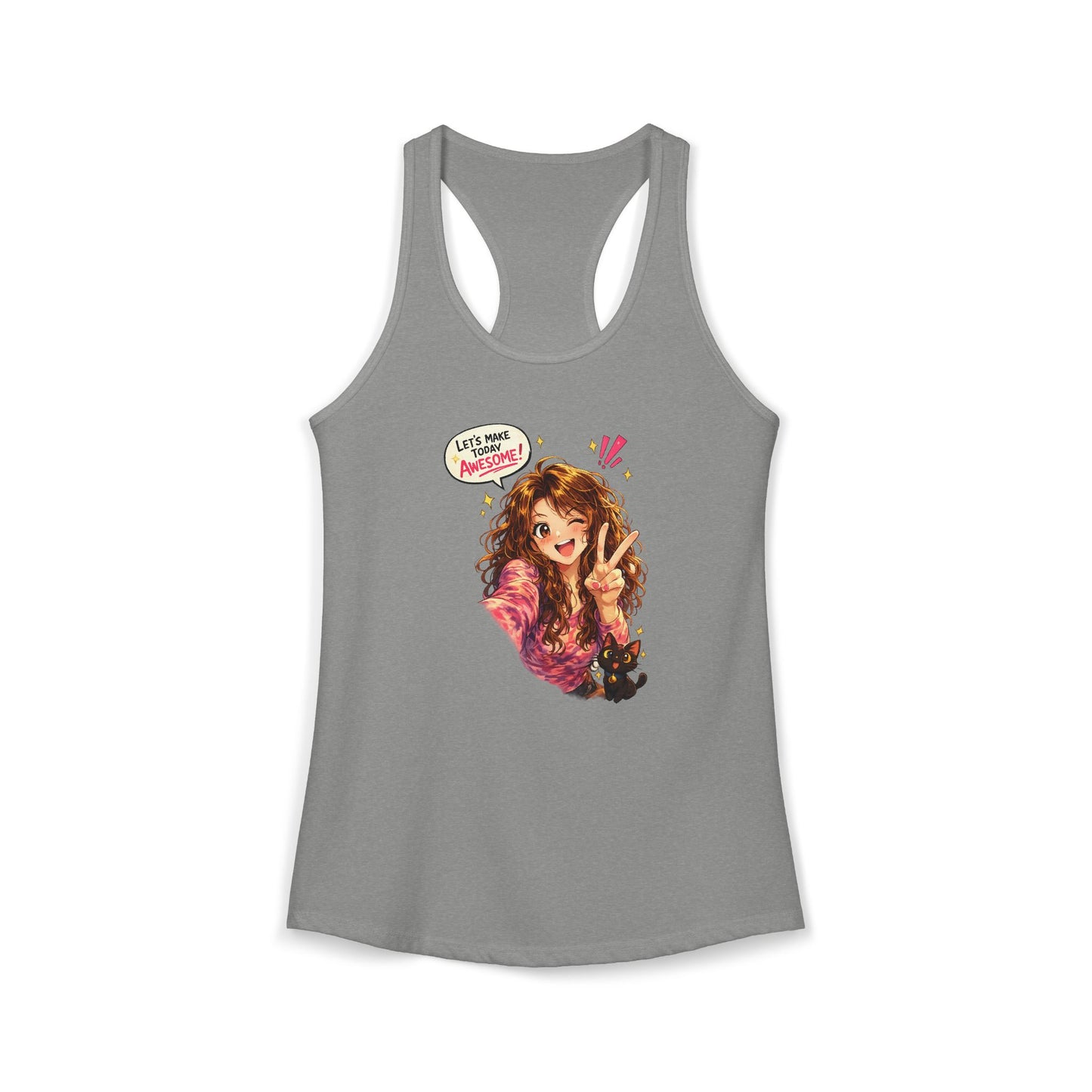 LET'S MAKE TODAY AWESOME – Women's Ideal Racerback Tank