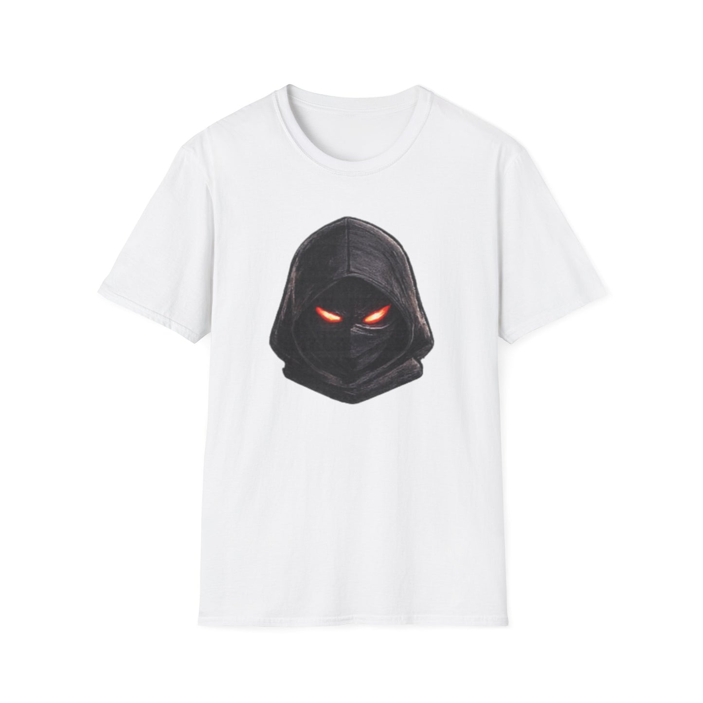 HOODED NINJA HEAD - Unisex Soft Style T-shirt