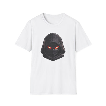 HOODED NINJA HEAD - Unisex Soft Style T-shirt