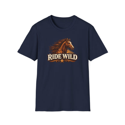 RIDE WILD - Unisex Soft Style T-Shirt