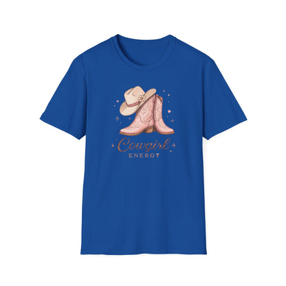 COWGIRL ENERGY - Unisex Soft Style T-Shirt