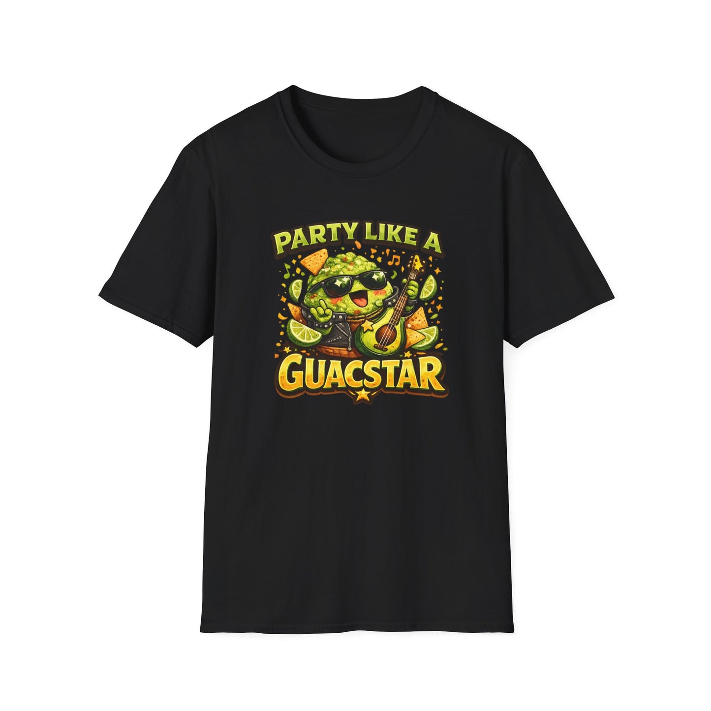 PARTY LIKE A GUACSTAR - Unisex Soft Style T-Shirt
