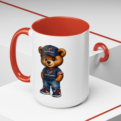 BERRY - REPPIN THE TEXANS - Accent Coffee Mug (11, 15oz)