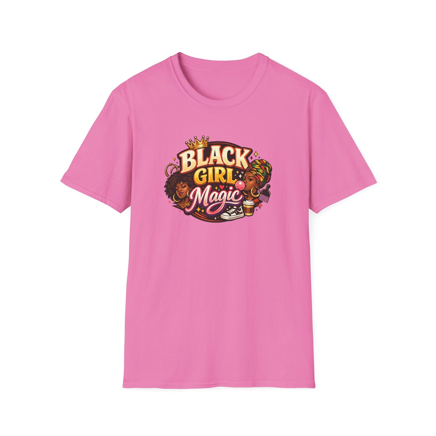 BLACK GIRL MAGIC - Unisex Soft Style T-Shirt