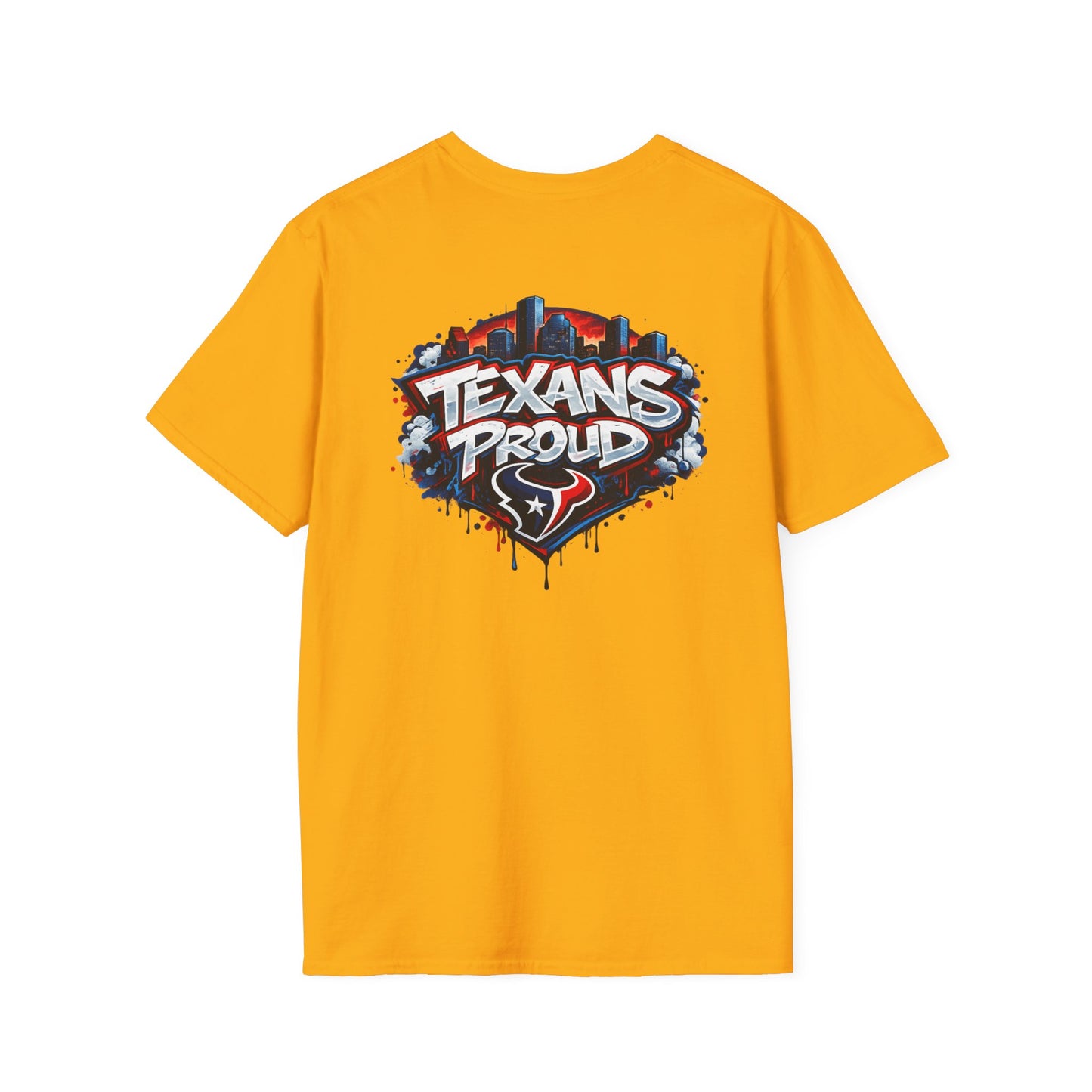 TEXANS PROUD - Unisex Softstyle T-Shirt
