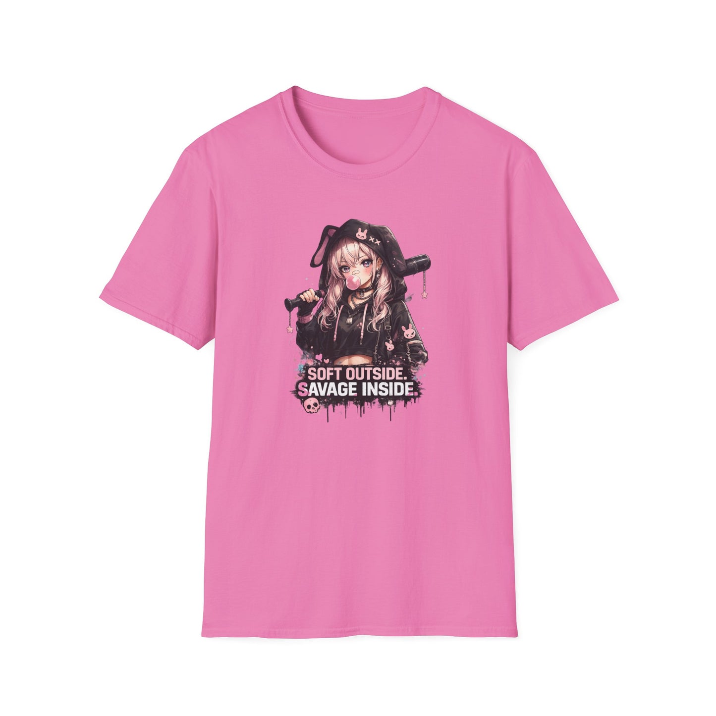 SOFT ON THE OUTSIDE-SAVAGE ON THE INSIDE - Unisex Soft Style T-shirt