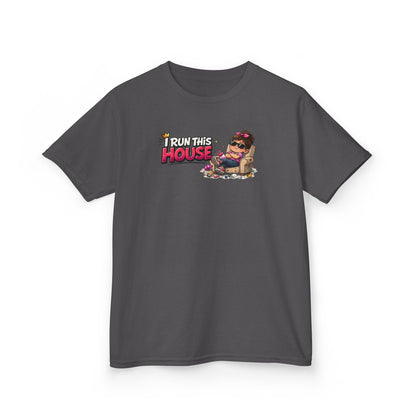 I RUN THIS HOUSE - Kids Cotton Tee