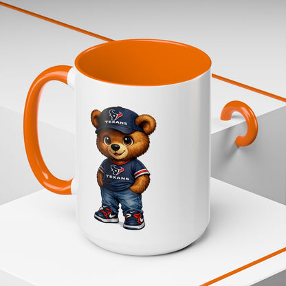 BERRY - REPPIN THE TEXANS - Accent Coffee Mug (11, 15oz)
