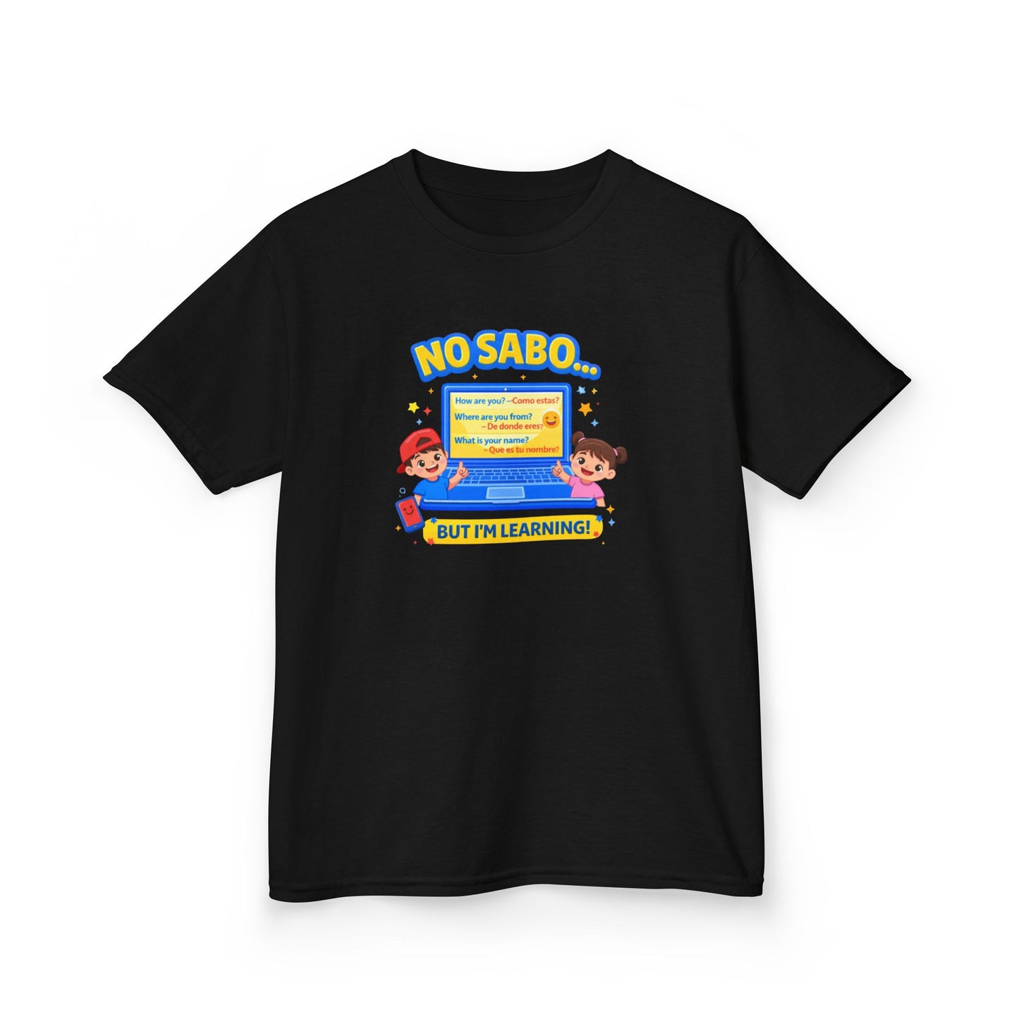 NO SABO-BUT I'M LEARNING - Kids Cotton™ Tee
