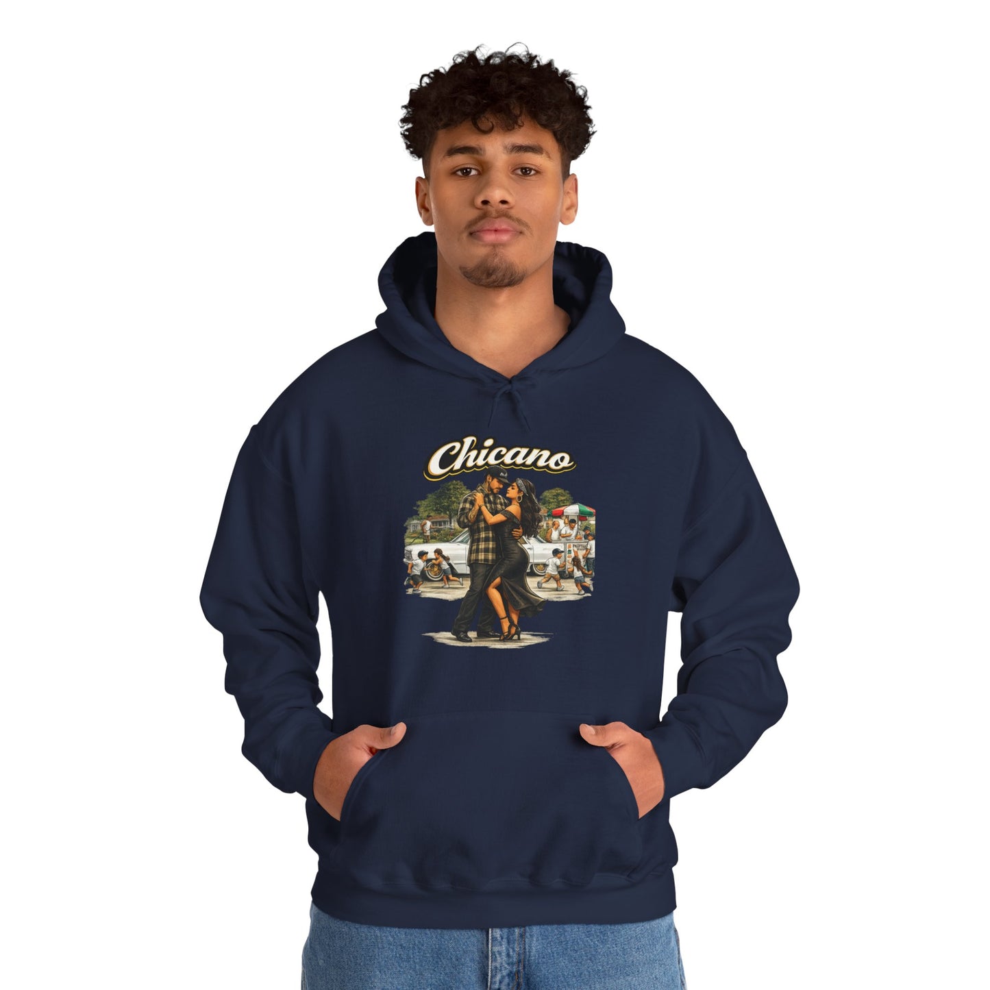 Chicano Dance Hoodie | Latino Heritage Streetwear Pull-Over