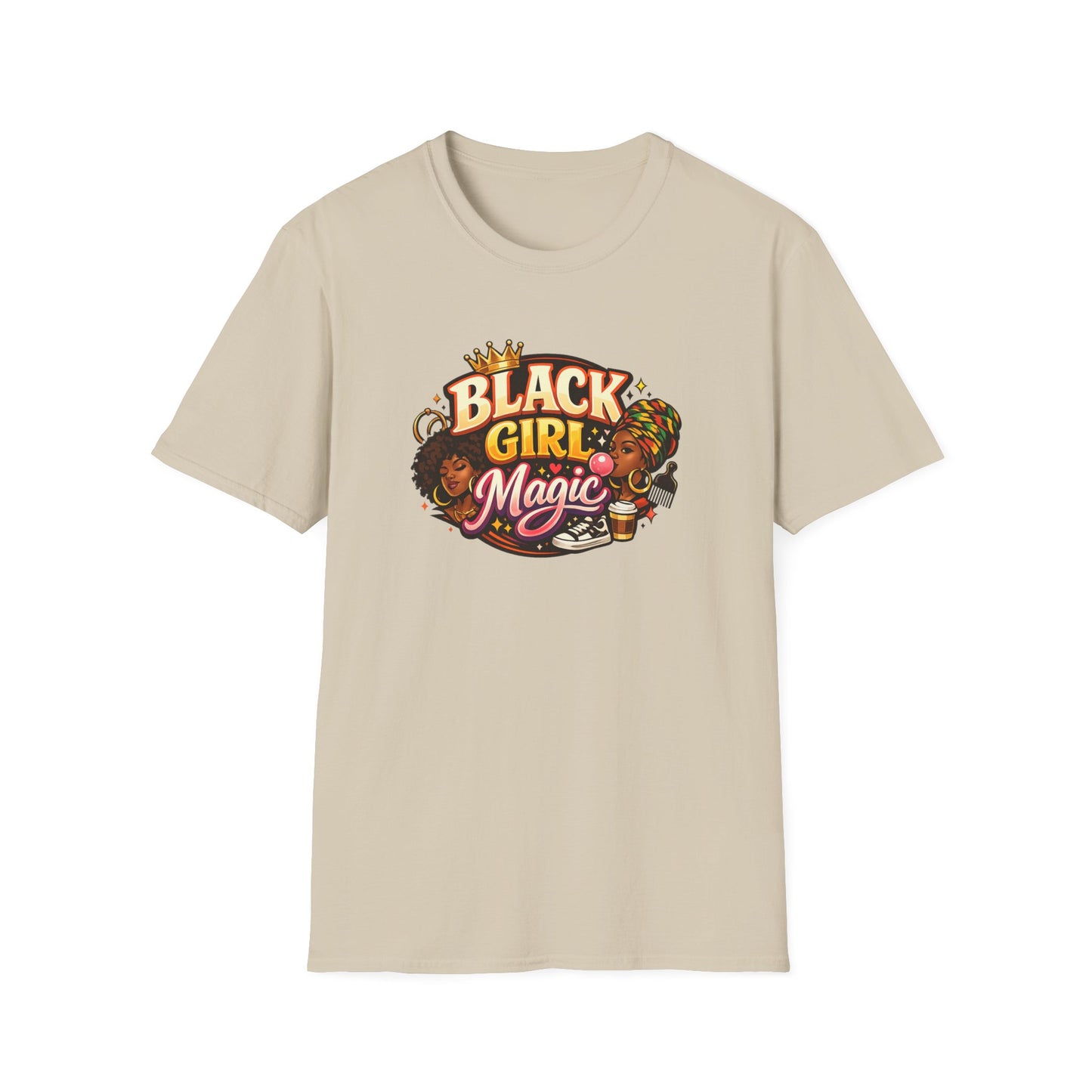 BLACK GIRL MAGIC - Unisex Soft Style T-Shirt
