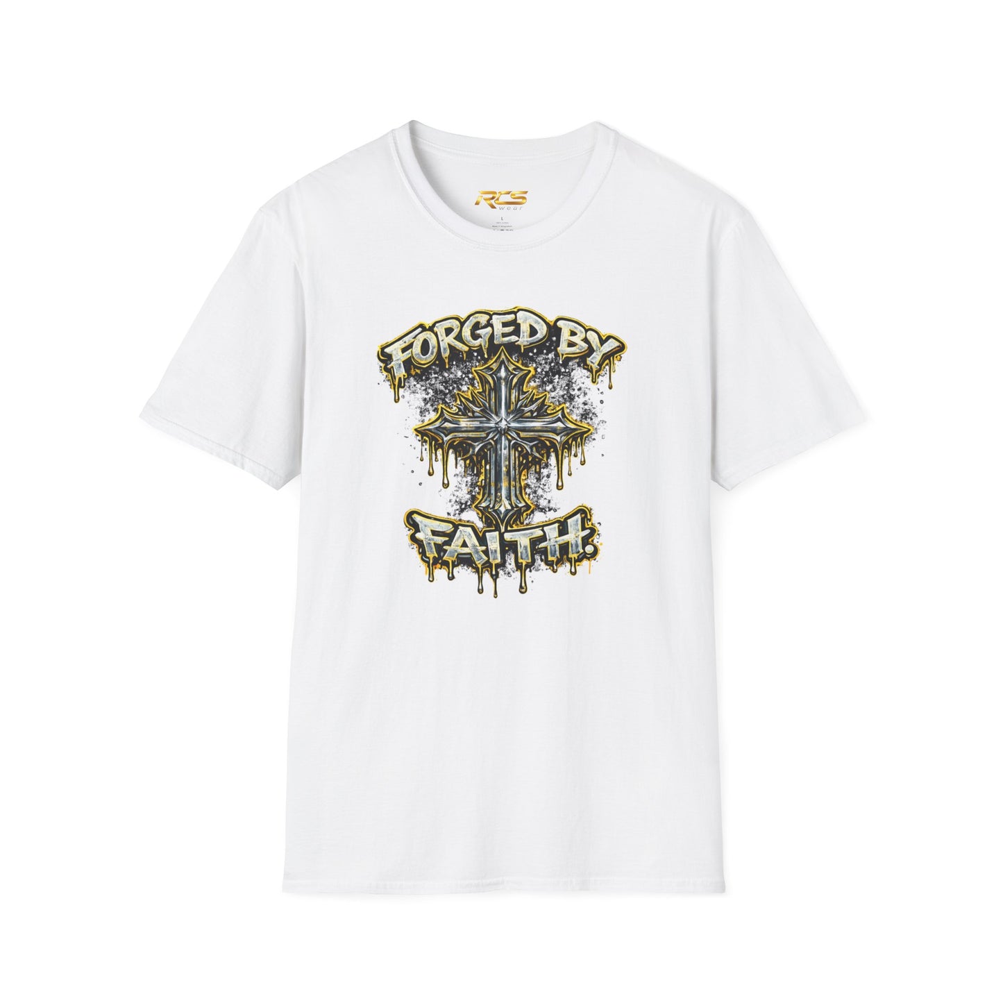 FORGED BY FAITH - Unisex Soft Style T-Shirt