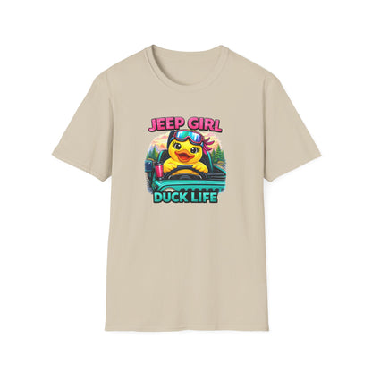 JEEP GIRL-DUCK LIFE - Unisex Softstyle T-Shirt