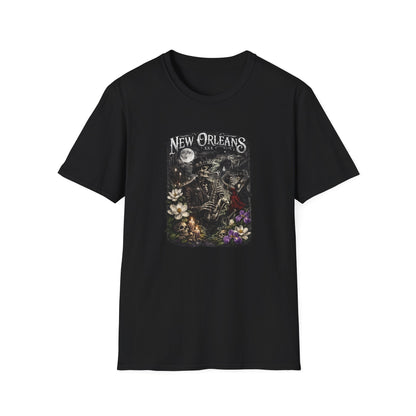 NEW ORLEAN JAZZ VOODOO -  Unisex Soft Style T-Shirt