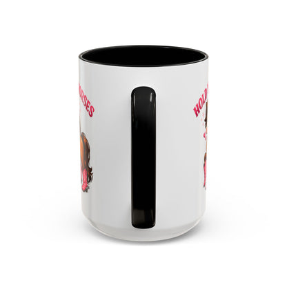 HOLD YOUR HORSES - PINKYPIE - Accent Coffee Mug (11, 15oz)