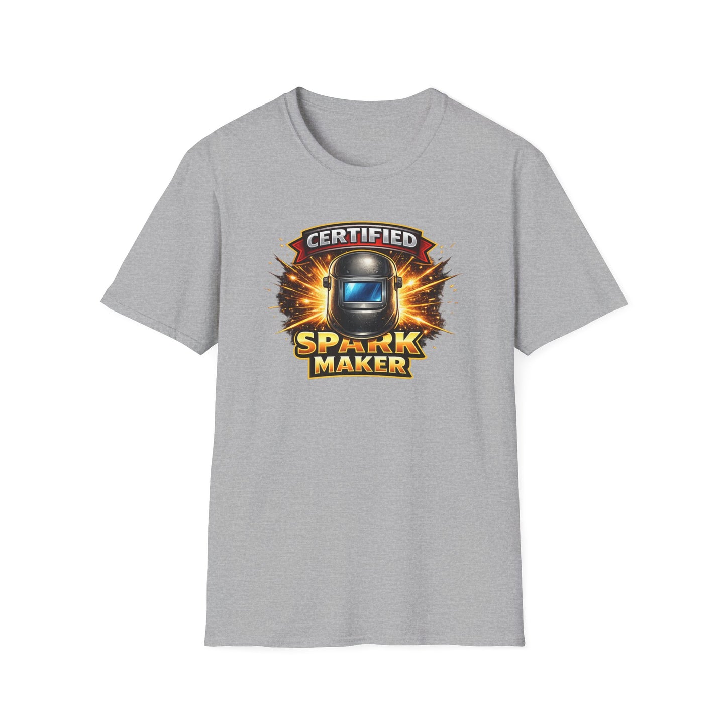 CERTIFIED SPARK MAKER - Unisex Softstyle T-Shirt