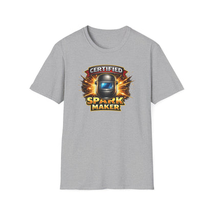 CERTIFIED SPARK MAKER - Unisex Softstyle T-Shirt