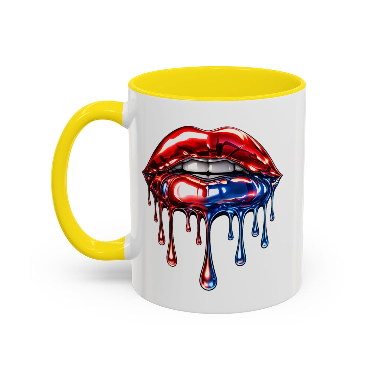 METALIC LIPS - Accent Coffee Mug (11, 15oz)