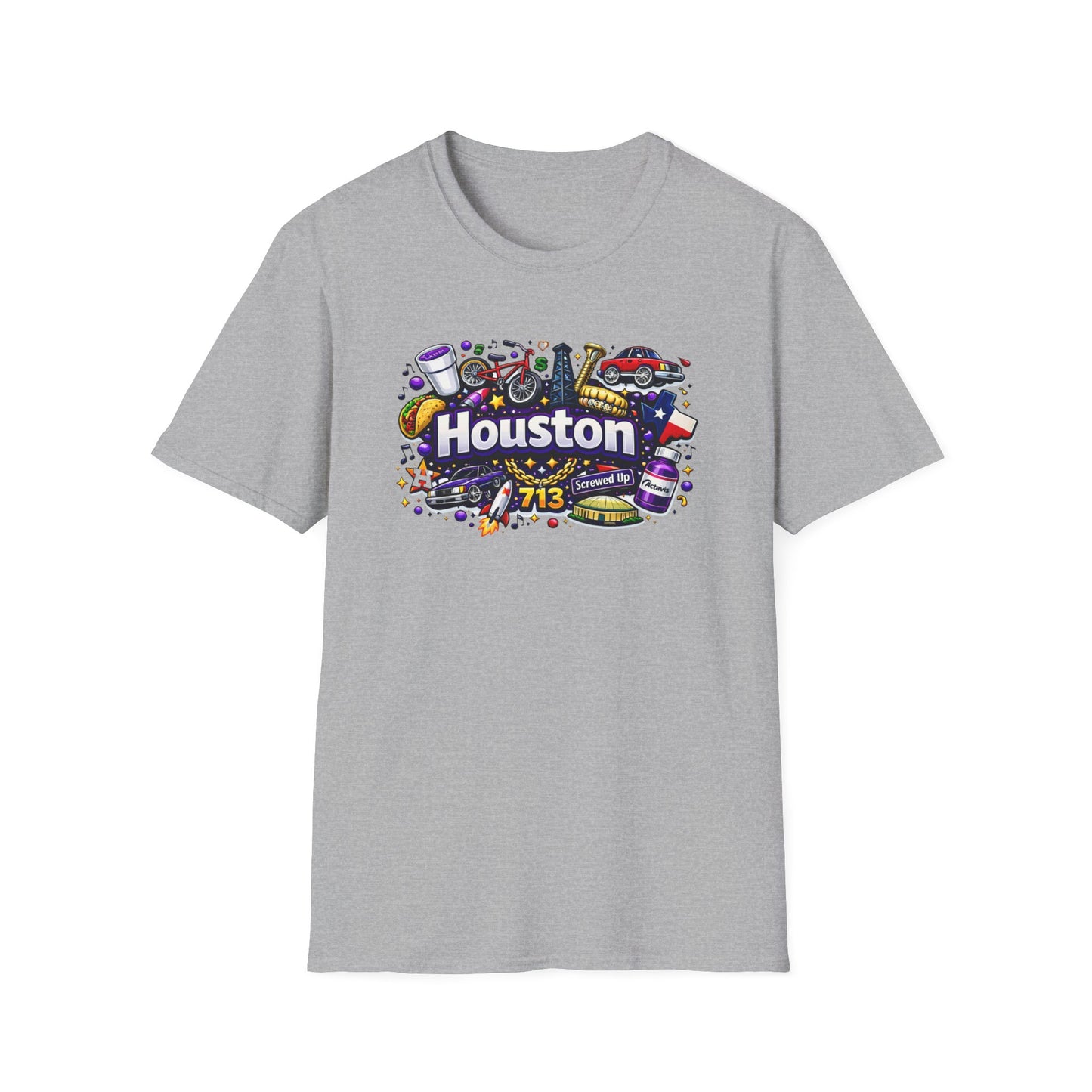 HOUSTON - Unisex Soft Style T-Shirt