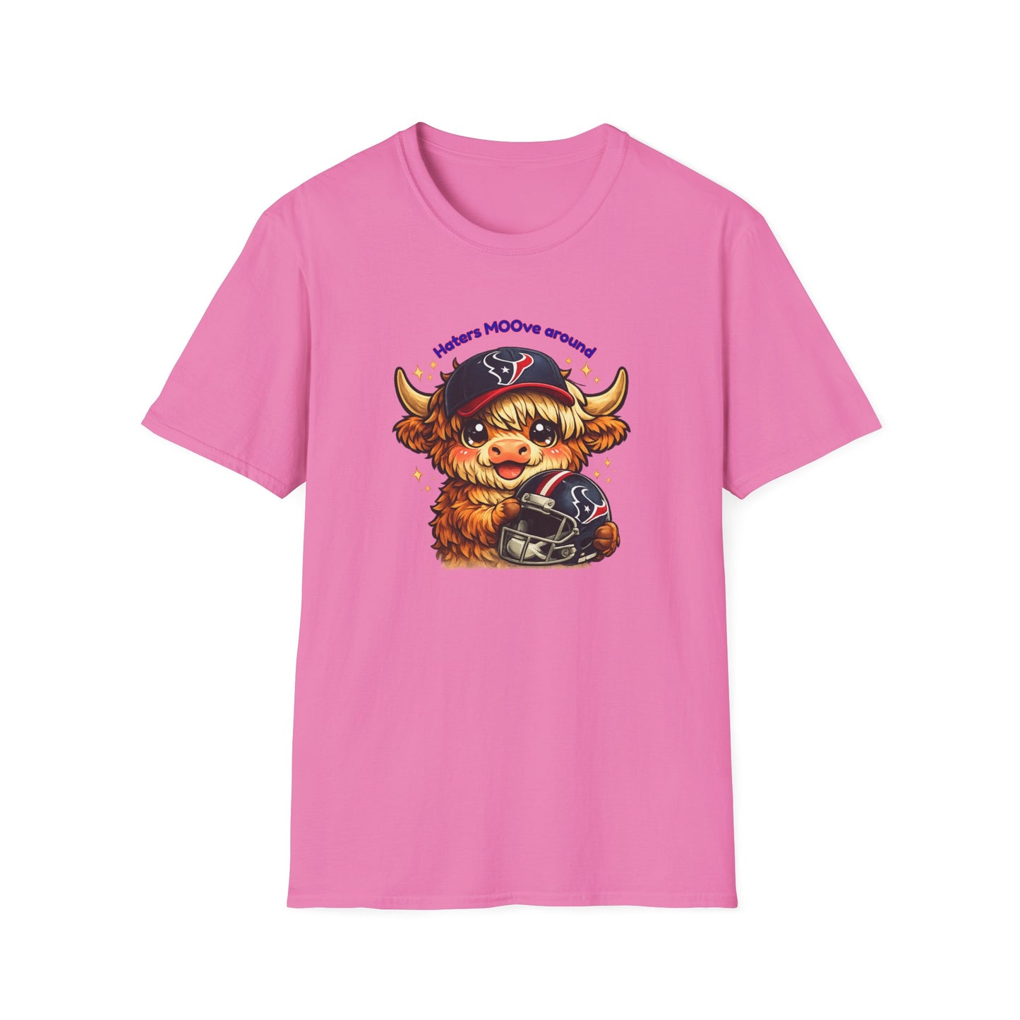 Haters MOOve around - Unisex Soft Style T-Shirt
