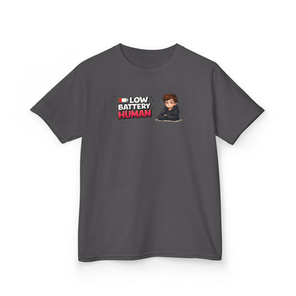 LOW BATTERY HUMAN - Kids Cotton™ Tee