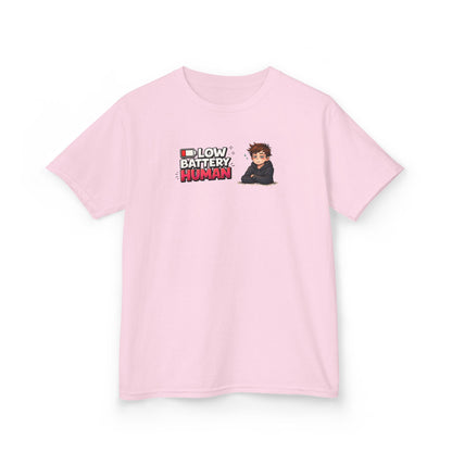 LOW BATTERY HUMAN - Kids Cotton™ Tee
