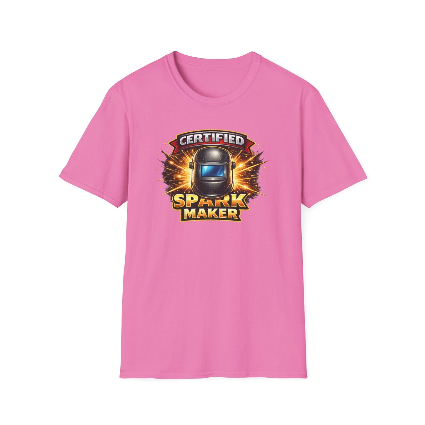 CERTIFIED SPARK MAKER - Unisex Softstyle T-Shirt