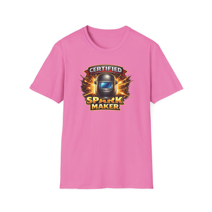 CERTIFIED SPARK MAKER - Unisex Softstyle T-Shirt