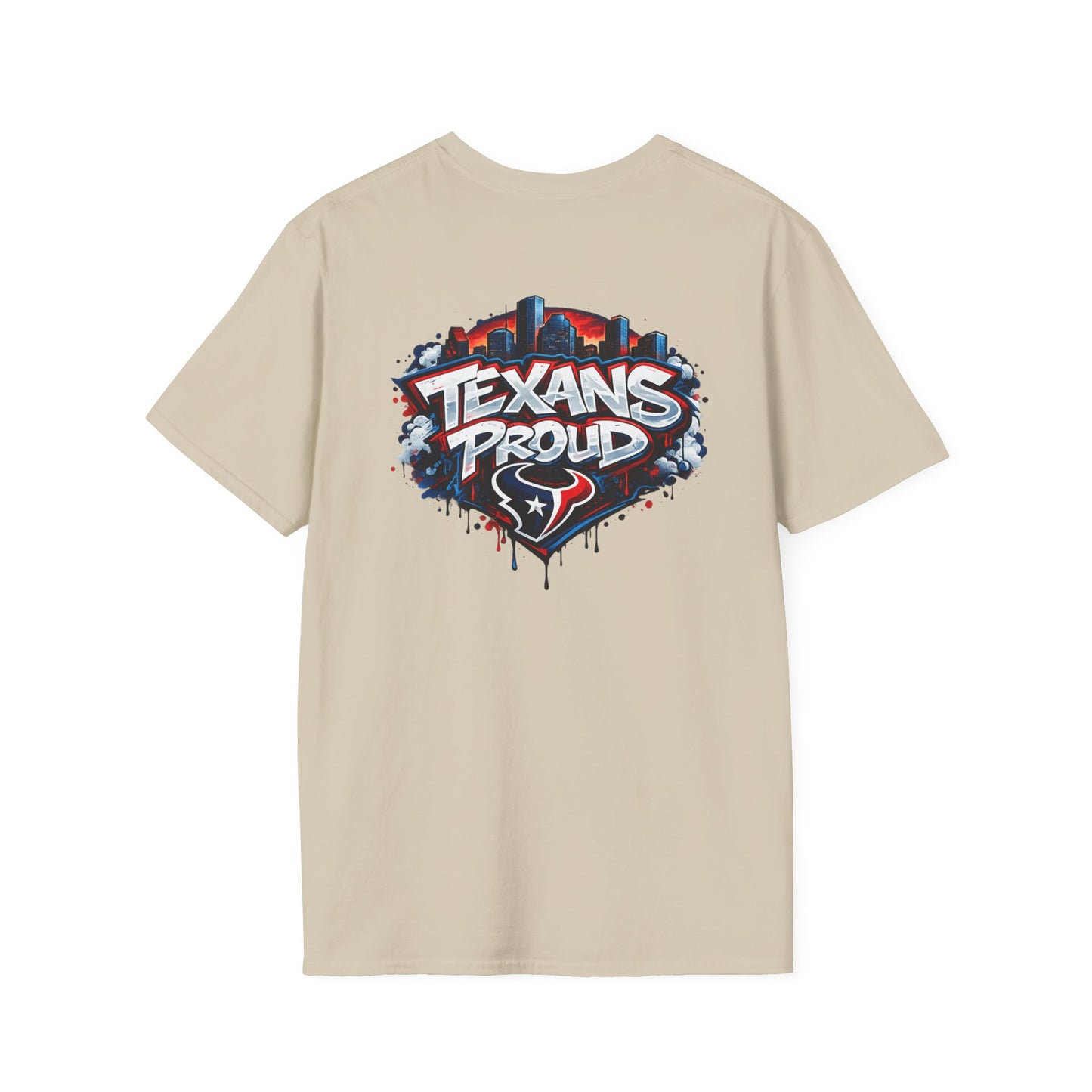 TEXANS PROUD - Unisex Softstyle T-Shirt
