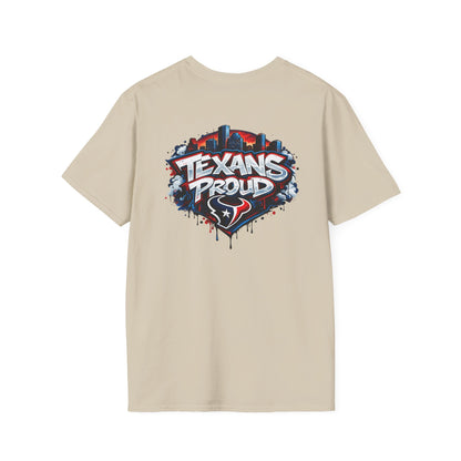 TEXANS PROUD - Unisex Softstyle T-Shirt