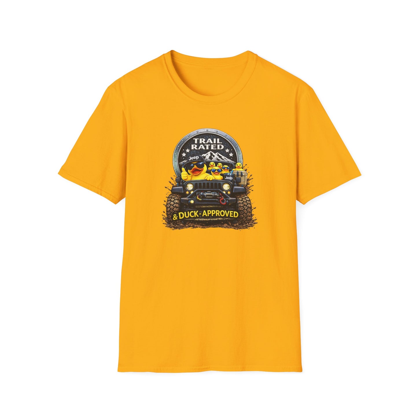TRAIL RATED & DUCK APPROVED - Unisex Softstyle T-Shirt
