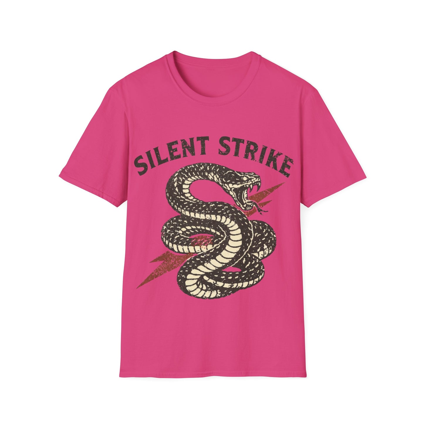 SILENT STRIKE - ((BIG PRINT)) - Unisex Soft Style T-Shirt