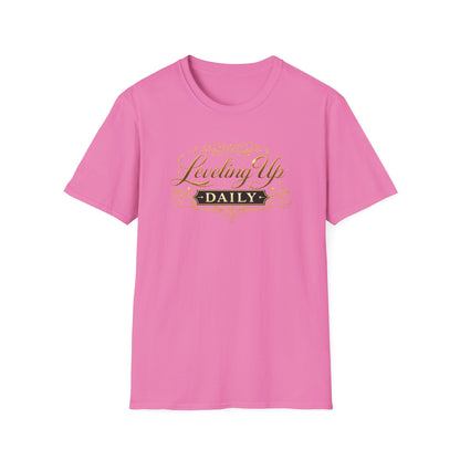 Leveling Up Daily — Unisex Soft Style T-Shirt