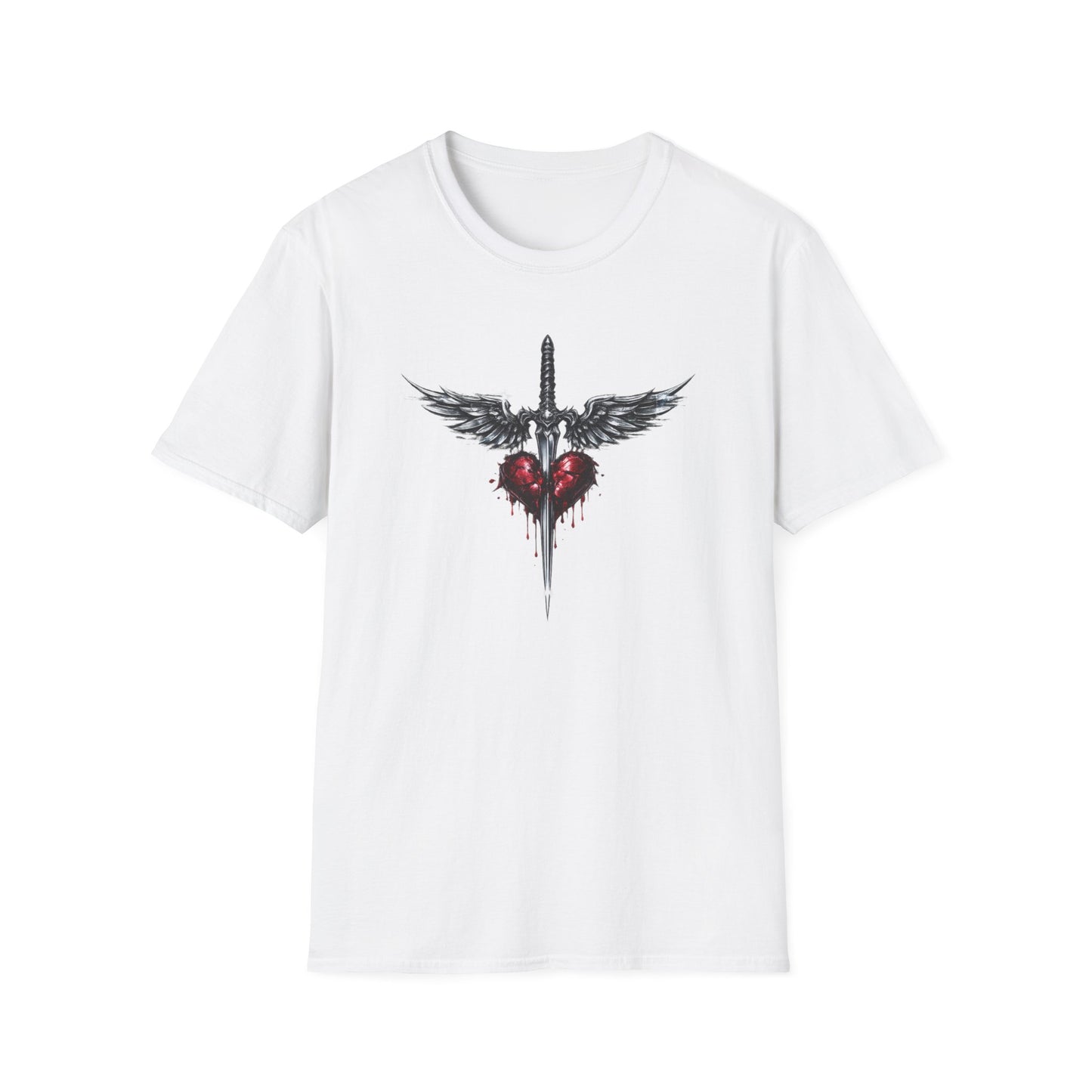 SWORD IN HEART - Unisex Soft Style T-Shirt