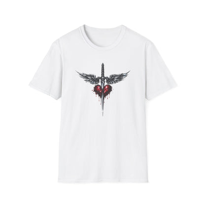 SWORD IN HEART - Unisex Soft Style T-Shirt