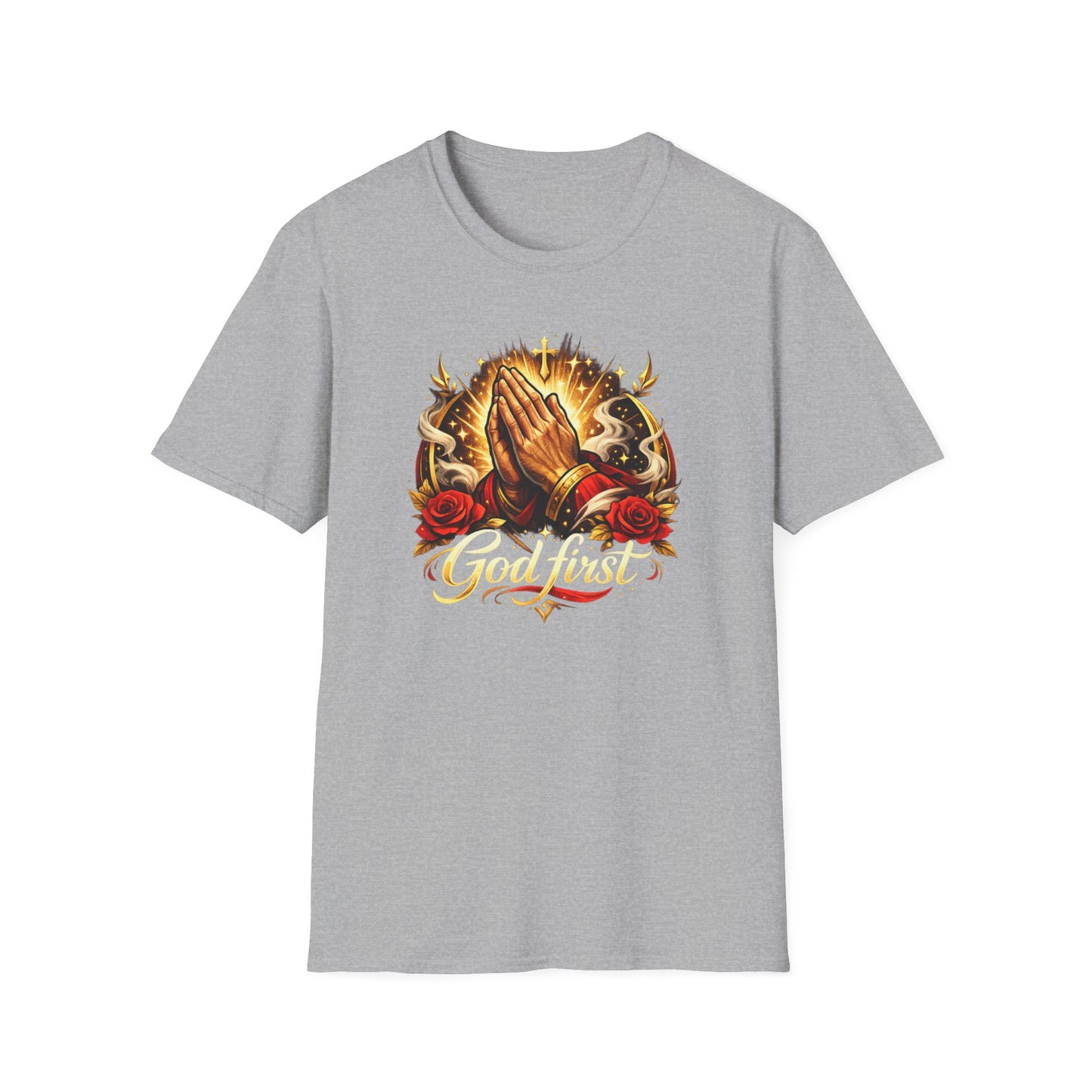 GOD FIRST - Unisex Soft Style T-Shirt