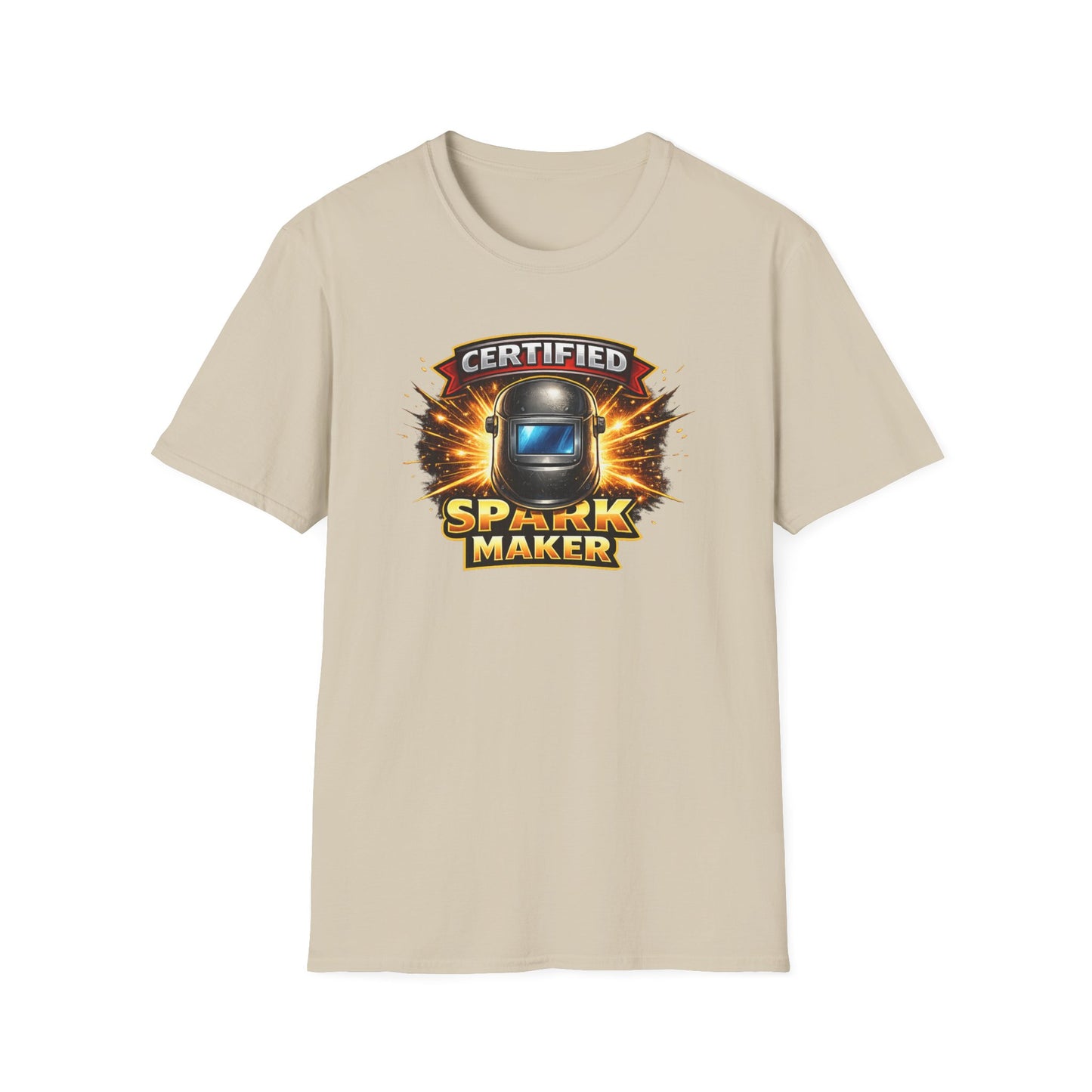 CERTIFIED SPARK MAKER - Unisex Softstyle T-Shirt