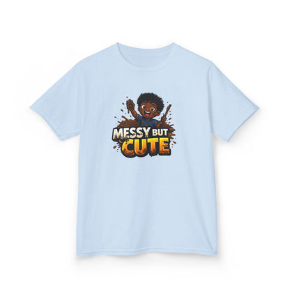 MESSY BUT CUTE - Kids Cotton Tee