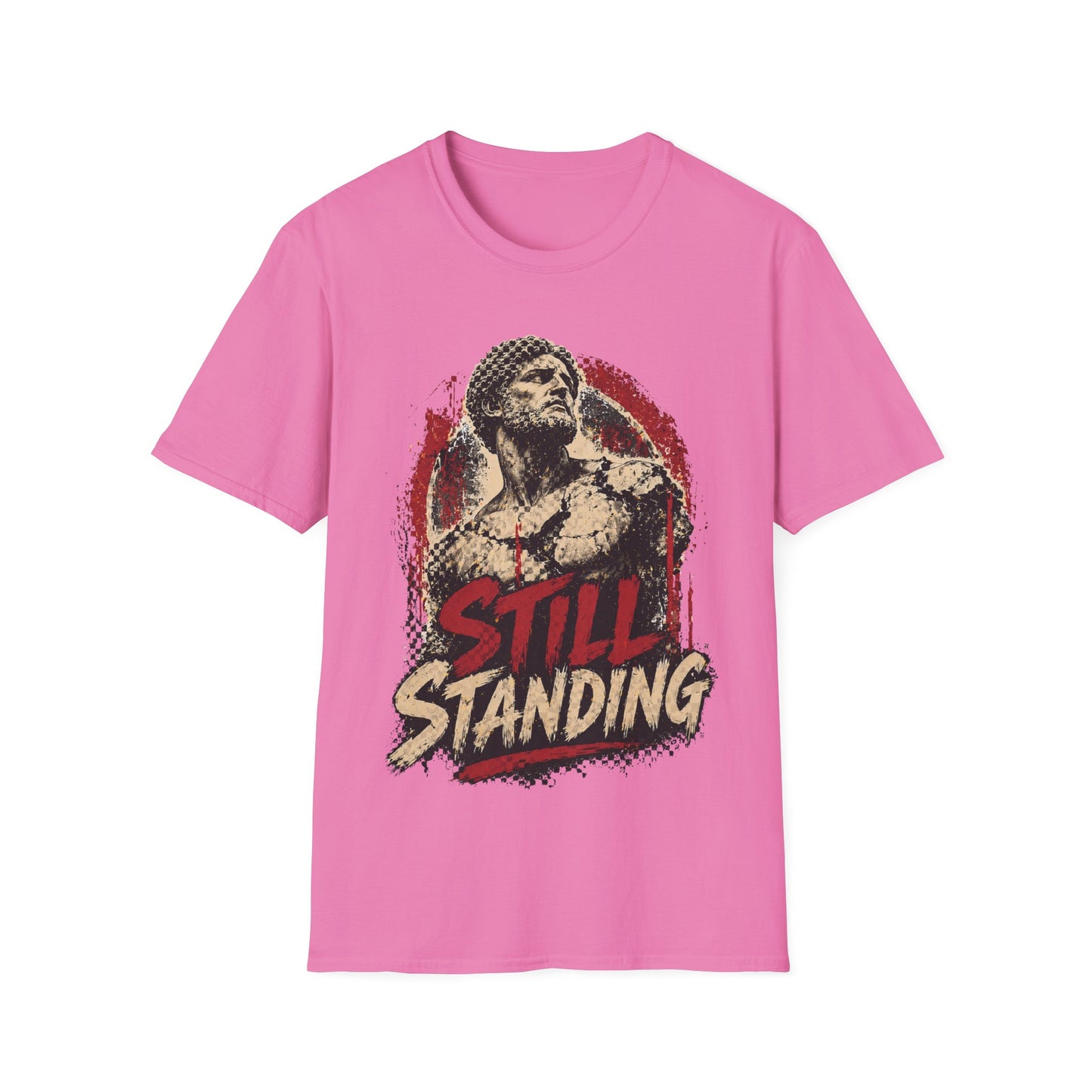 STILL STANDING - ((BIG PRINT)) - Unisex Soft Style T-Shirt
