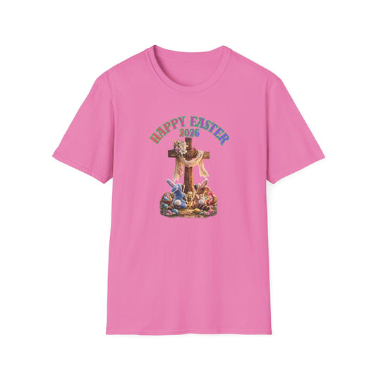 HAPPY EASTER 2026 - Unisex Soft Style T-Shirt
