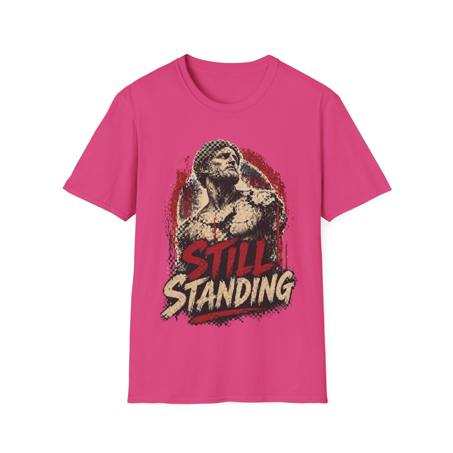 STILL STANDING - ((BIG PRINT)) - Unisex Soft Style T-Shirt